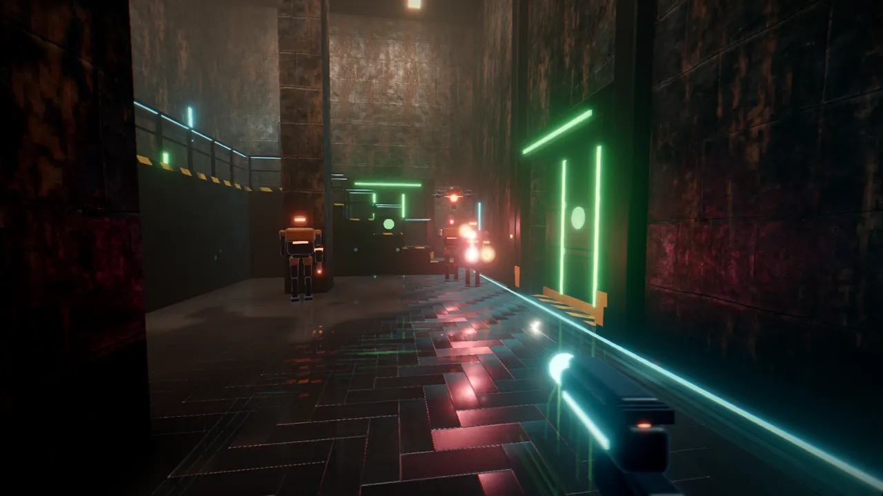 Neon Depths screenshot 1