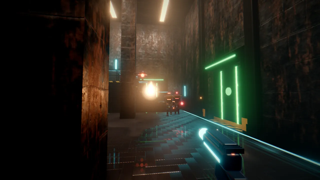 Neon Depths screenshot 2